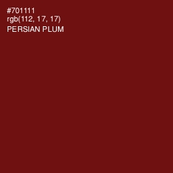 #701111 - Persian Plum Color Image